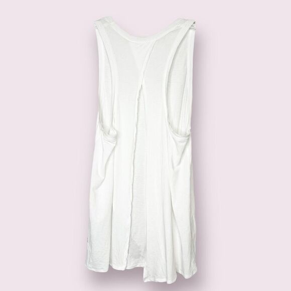 Lululemon Nook Tank * Vitasea Wunderlust 2015 Women’s Size 6 White RARE Two-Way - Picture 10 of 14